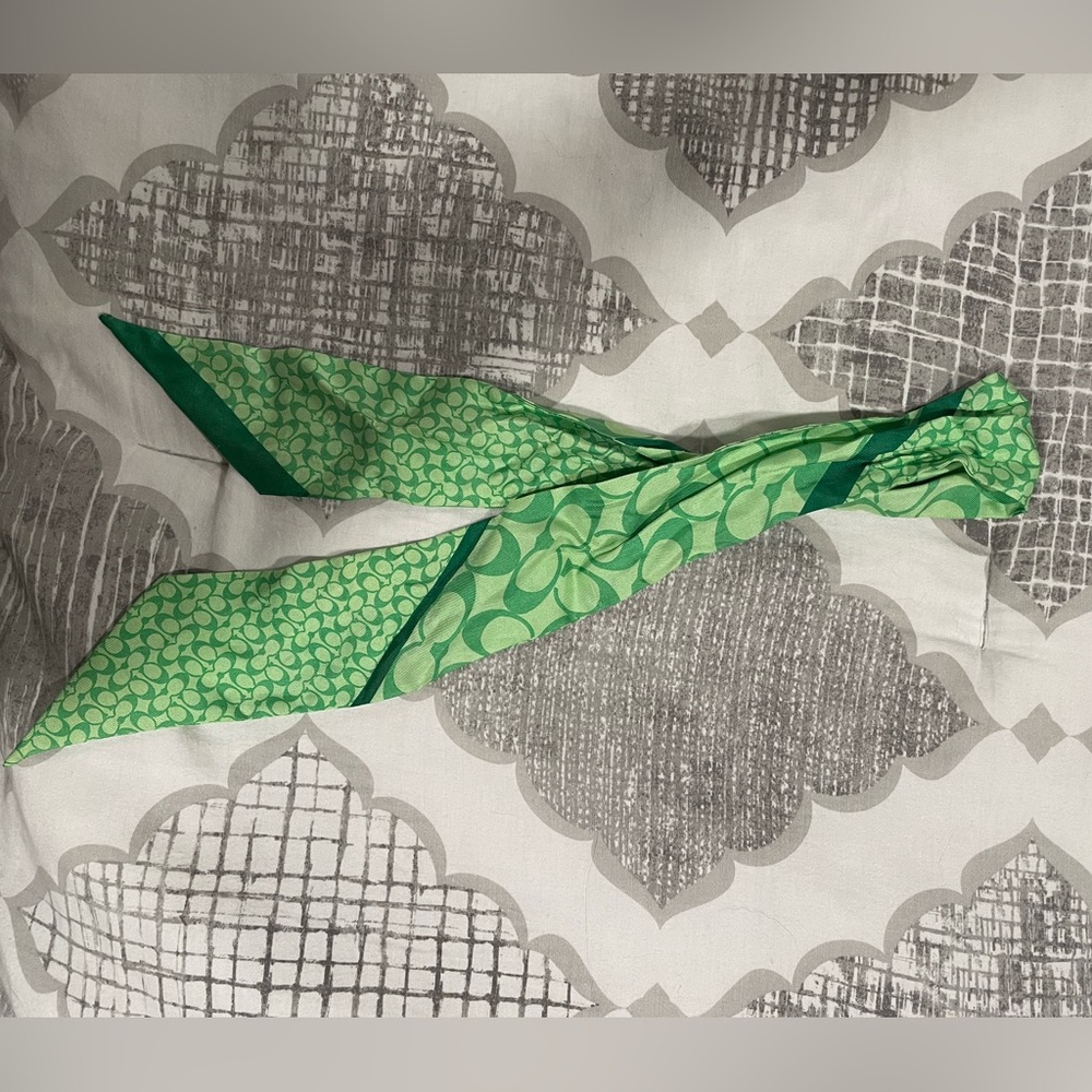Coach scarf for purse